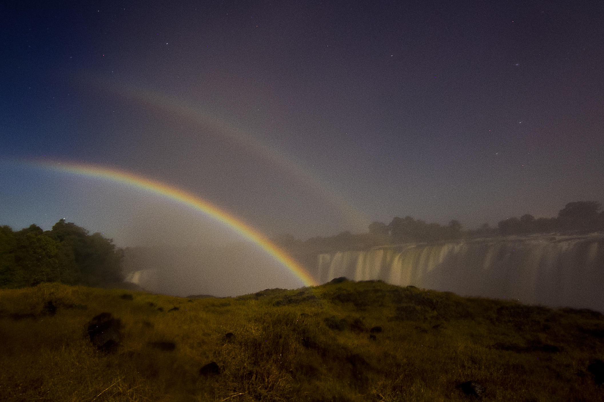 Tour of the Falls Lunar Rainbow